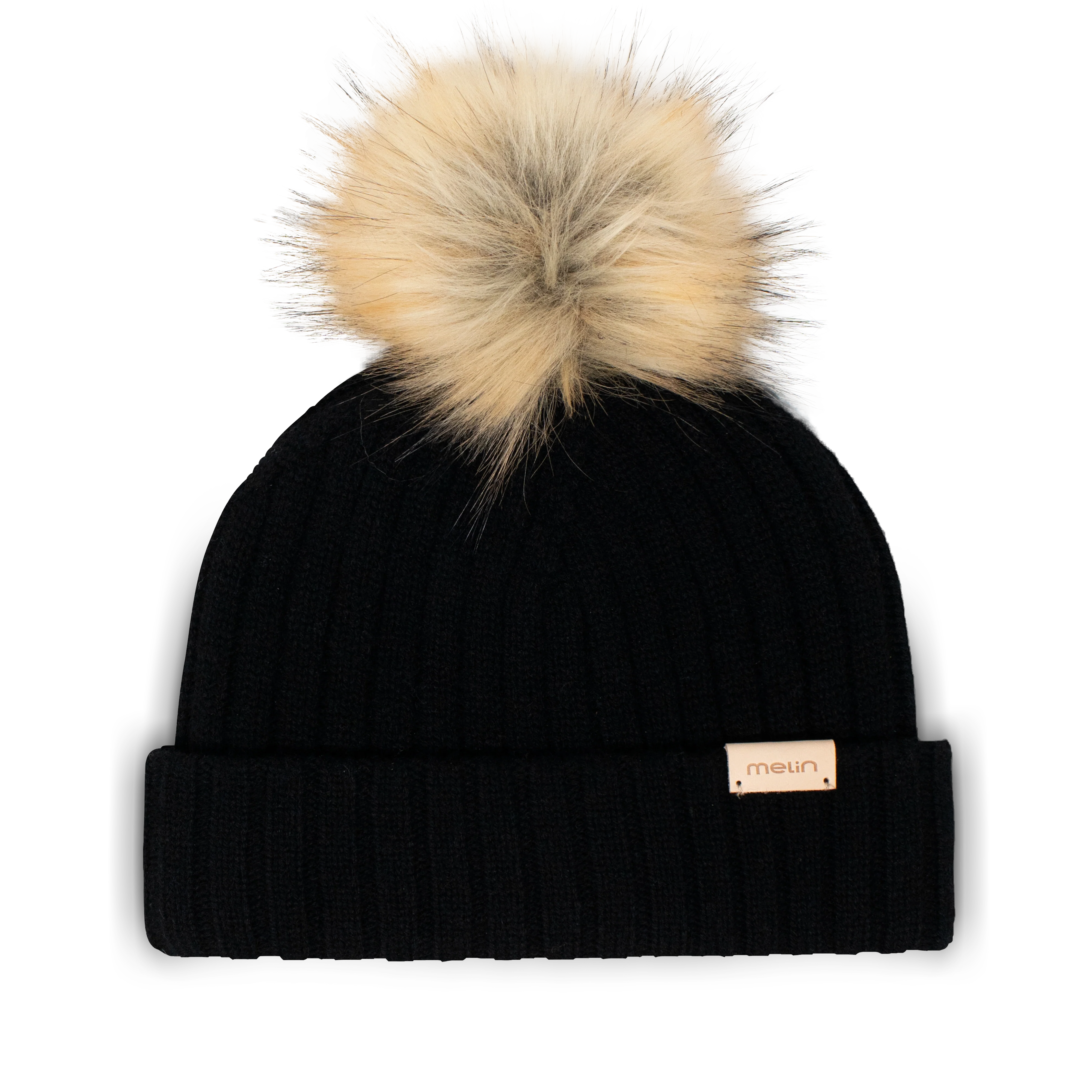 All Day Pom Beanie - Black